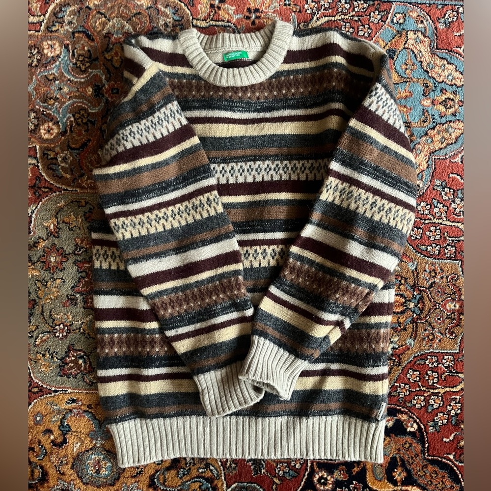 Striped United Colors of Benetton wool sweater